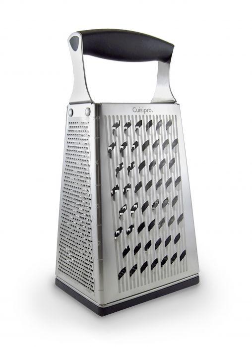Cuisipro Silver 4 Sided Box Grater